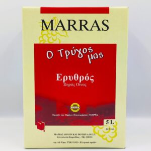 ΜΑΡΡΑΣ, ΕΡΥΘΡΟ, ΞΗΡΟ, 5Lt, Winepoems.gr, Κάβα Γκάφας