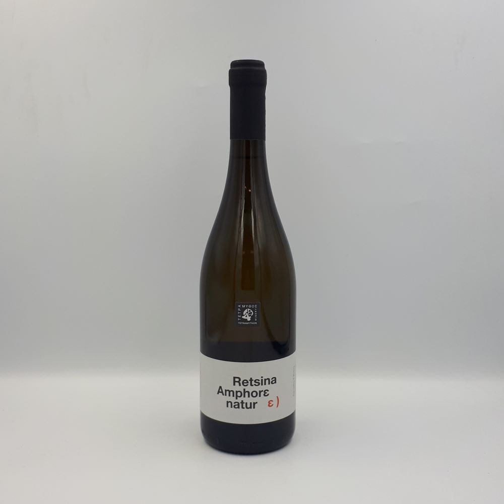 ΤΕΤΡΑΜΥΘΟΣ, RETSINA, AMPHORε, NATURE, 0.750ml, Winepoems.gr, Κάβα Γκάφας.jpeg