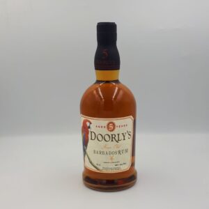 DOORLY'S, BARBADOS RUM, 5 Y.O., (0.7Lt)