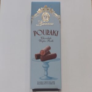 LAURENCE, GALERIE DE CHOCOLAT, ΠΟΥΡΑΚΙ ΜΕ ΜΑΥΡΗ ΣΟΚΟΛΑΤΑ & ΠΡΑΛΙΝΑ, 120gr
